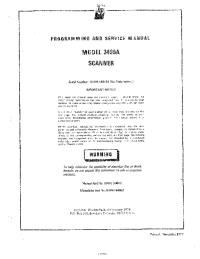 Agilent HP 3495A Programming & Service  Agilent HP 3495A Programming & Service.pdf