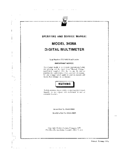 Agilent HP 3438A Operation  Agilent HP 3438A Operation.pdf