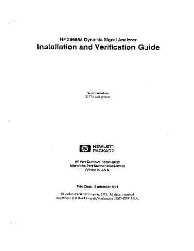 Agilent HP 35665A Installation & Verification Guide  Agilent HP 35665A Installation & Verification Guide.pdf