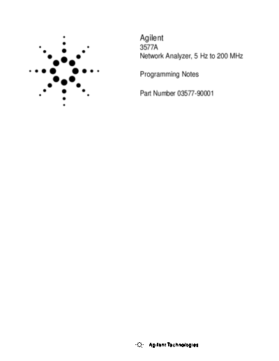 Agilent HP 3577A Programming  Agilent HP 3577A Programming.pdf