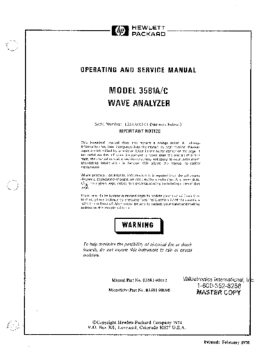 Agilent HP 3581A 252CC Operating & Service  Agilent HP 3581A_252CC Operating & Service.pdf