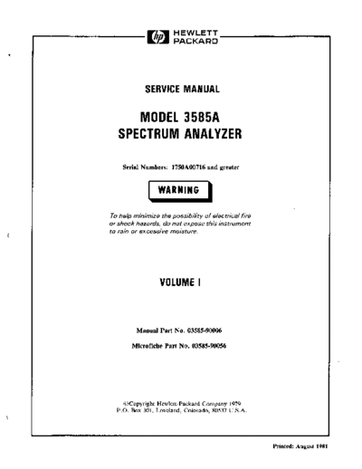 Agilent HP 3585A Vol 1 Operation & Service  Agilent HP 3585A Vol 1 Operation & Service.pdf