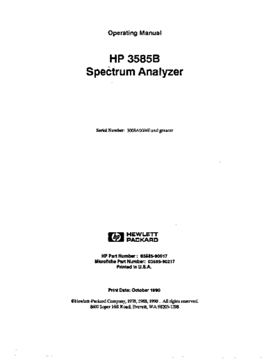 Agilent HP 3585B Operating  Agilent HP 3585B Operating.pdf