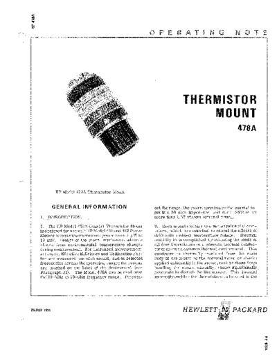 Agilent HP 478A Operating Note  Agilent HP 478A Operating Note.pdf