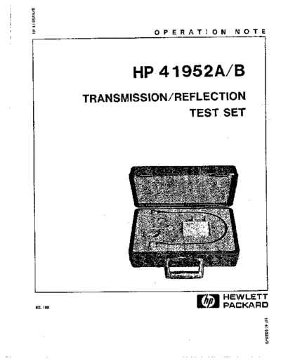 Agilent HP 41952A 252C B Operation Note  Agilent HP 41952A_252C B Operation Note.pdf