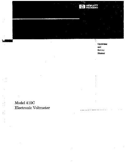 Agilent HP 410C Operation  Agilent HP 410C Operation.pdf