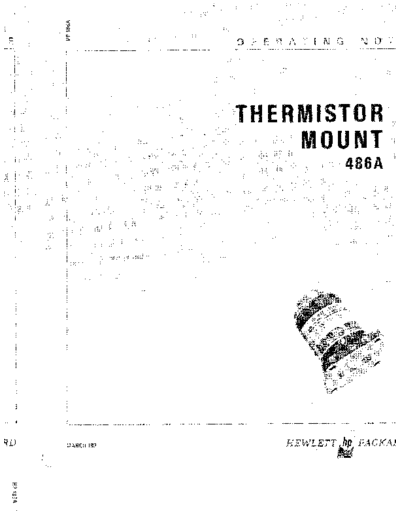 Agilent HP 486A Operatng Note (1971)  Agilent HP 486A Operatng Note (1971).pdf