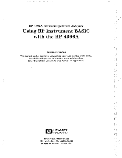 Agilent HP 4396A User Instrument BASIC  Agilent HP 4396A User Instrument BASIC.pdf