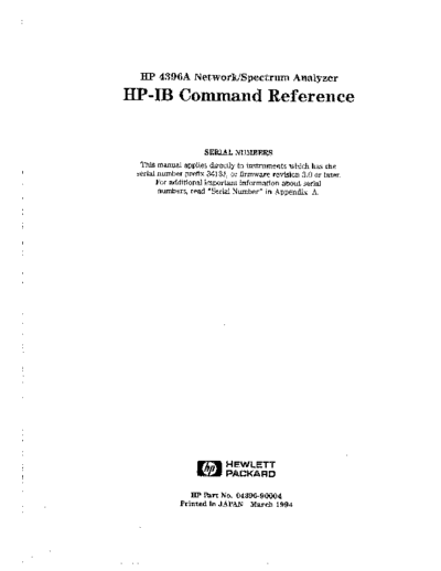 Agilent HP 4396A HP-IB Command Reference  Agilent HP 4396A HP-IB Command Reference.pdf