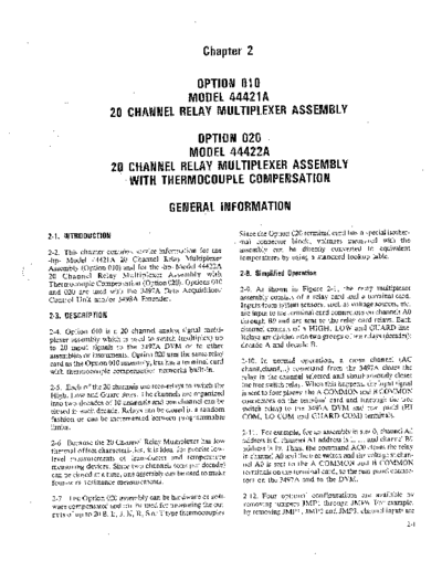 Agilent HP 44421A 252C 22A General Information  Agilent HP 44421A_252C 22A General Information.pdf