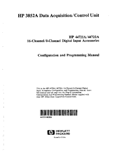 Agilent HP 44721A 252C 44722A 252C Same as HP 3852A Configuration & Programming  Agilent HP 44721A_252C 44722A_252C Same as HP 3852A Configuration & Programming.pdf