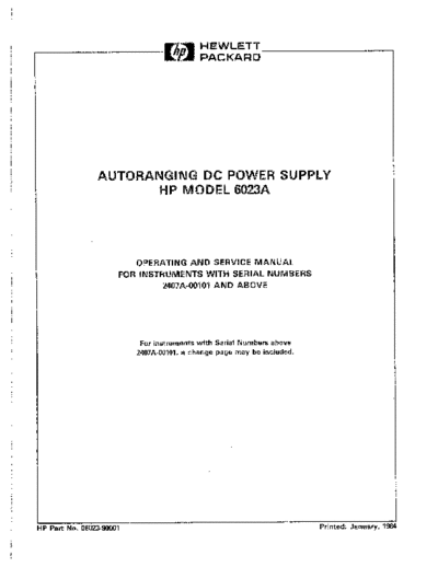 Agilent HP 6023A Operating & Service  Agilent HP 6023A Operating & Service.pdf