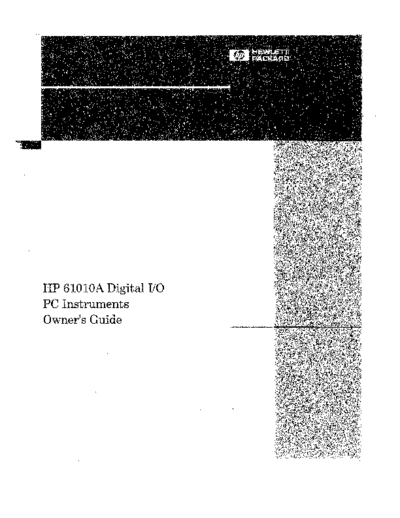 Agilent HP 61010A Owner  Agilent HP 61010A Owner.pdf