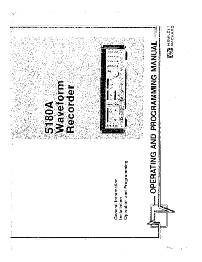 Agilent HP 5180A Operating & Programming  Agilent HP 5180A Operating & Programming.pdf