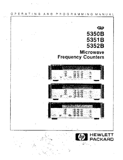 Agilent HP 5350B 252C 51B 252C 52B Operating & Programming  Agilent HP 5350B_252C 51B_252C 52B Operating & Programming.pdf