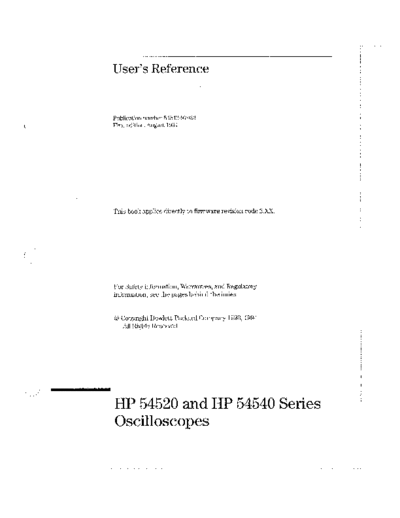 Agilent HP 54520 252C 54540 Series User  Agilent HP 54520_252C 54540 Series User.pdf