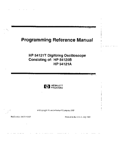 Agilent HP 54121T 252C 54120B 252C 54121A Programming  Agilent HP 54121T_252C 54120B_252C 54121A Programming.pdf