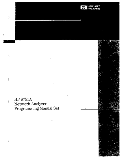 Agilent HP 8751A Programming  Agilent HP 8751A Programming.pdf