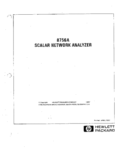 Agilent HP 8756A Operation  Agilent HP 8756A Operation.pdf