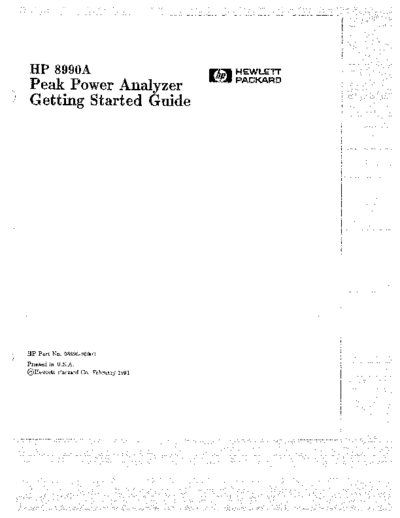 Agilent HP 8990A Getting Started Guide  Agilent HP 8990A Getting Started Guide.pdf