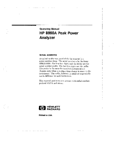 Agilent HP 8990A Operating  Agilent HP 8990A Operating.pdf