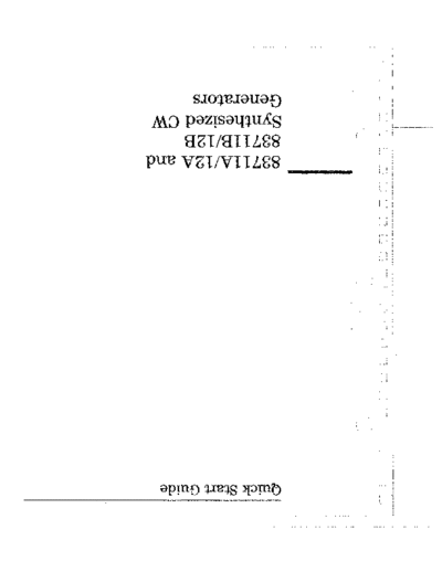 Agilent HP 83711B Quick Start Guide  Agilent HP 83711B Quick Start Guide.pdf