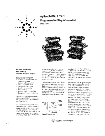 Agilent HP 84904 252C 6 252C 7K 252C L Data Sheet  Agilent HP 84904_252C 6_252C 7K_252C L Data Sheet.pdf
