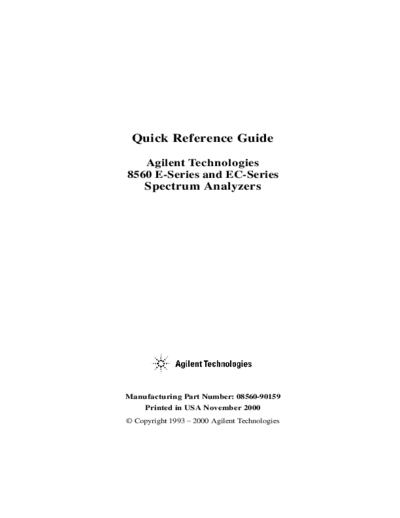 Agilent HP 8560E & EC Quick Reference Guide  Agilent HP 8560E & EC Quick Reference Guide.pdf