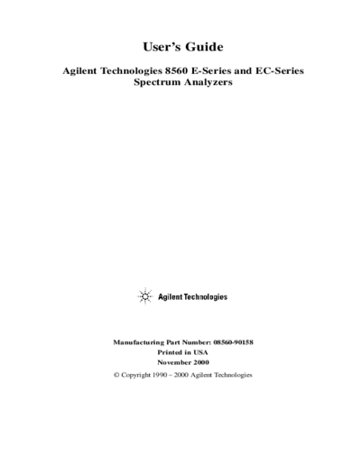 Agilent HP 8560E & EC User  Agilent HP 8560E & EC User.pdf