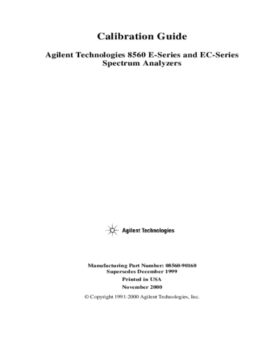 Agilent HP 8560E & EC Calibration Guide  Agilent HP 8560E & EC Calibration Guide.pdf