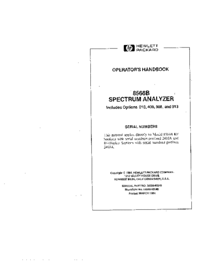 Agilent HP 8566B Operators Handbook  Agilent HP 8566B Operators Handbook.pdf