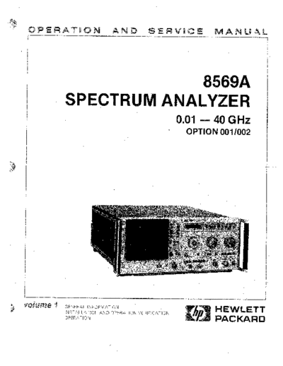 Agilent HP 8569A Operation Vol. 1  Agilent HP 8569A Operation Vol. 1.pdf