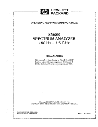 Agilent HP 8568B Operating & Programming  Agilent HP 8568B Operating & Programming.pdf