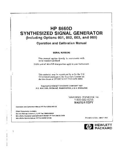 Agilent HP 8660D Operation & Calibration  Agilent HP 8660D Operation & Calibration.pdf