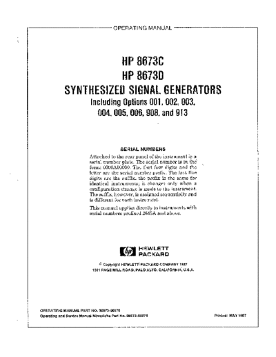 Agilent HP 8673D Operating  Agilent HP 8673D Operating.pdf