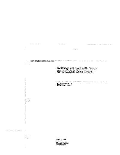 Agilent HP 9122D 252C S Getting Started Guide  Agilent HP 9122D_252C S Getting Started Guide.pdf