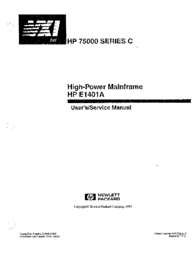 Agilent HP E1401A User  Agilent HP E1401A User.pdf