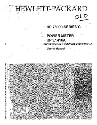 Agilent HP E1416A User  Agilent HP E1416A User.pdf