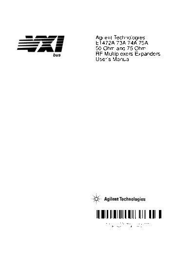 Agilent HP E1472A 73A 74A 75A Users  Agilent HP E1472A 73A 74A 75A Users.pdf