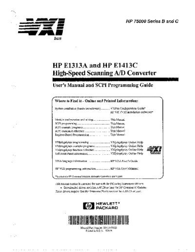 Agilent HP E1313A & E1413C Users & Prog  Agilent HP E1313A & E1413C Users & Prog.pdf