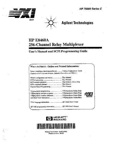 Agilent HP E8460A User & SCPI Program Guide  Agilent HP E8460A User & SCPI Program Guide.pdf