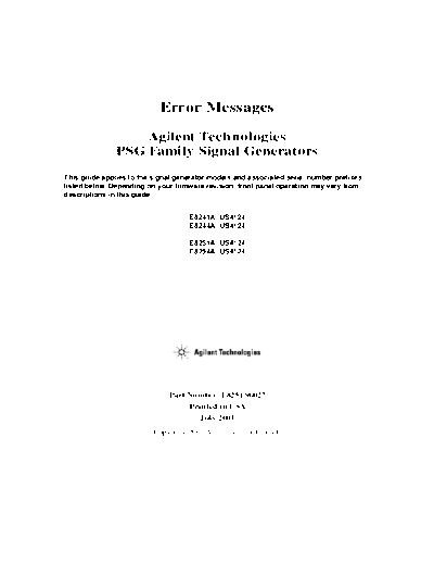 Agilent HP E8241-44-51-54A error  Agilent HP E8241-44-51-54A error.pdf