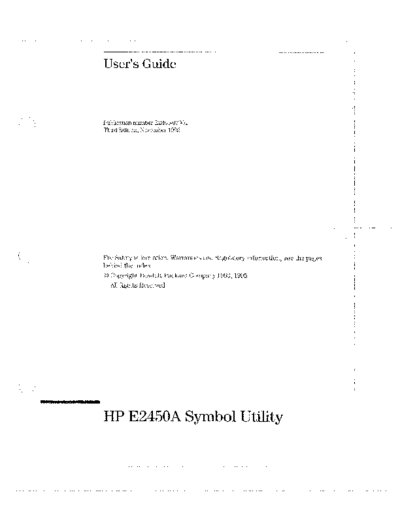 Agilent HP E2450A Symbol Utility Users Guide for the 1660C Series  Agilent HP E2450A Symbol Utility Users Guide for the 1660C Series.pdf