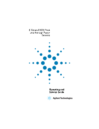 Agilent HP E9320 SERIES OPS  Agilent HP E9320 SERIES OPS.pdf