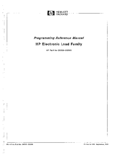 Agilent HP Electronic Load Family 252C 6060-90005 252C Programming  Agilent HP Electronic Load Family_252C 6060-90005_252C Programming.pdf