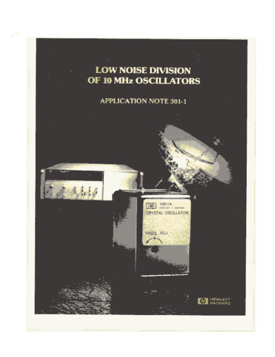 Agilent HP-AN301-1--Low-noise-division-of 10MHz-oscillators  Agilent HP-AN301-1--Low-noise-division-of 10MHz-oscillators.pdf