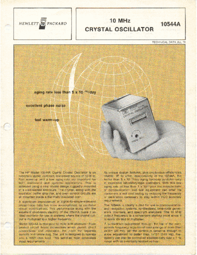 Agilent HP10544DataSheetJul1976  Agilent HP10544DataSheetJul1976.pdf