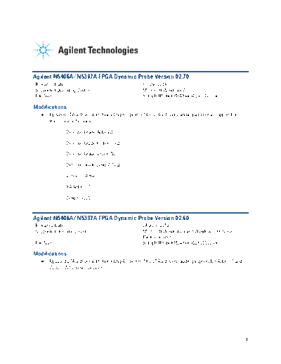 Agilent InfProbeFPGAXilinx0270 MSO FPGA Dynamic Probe for Xilinx Release Notes (Version 02.70) c20140605 [2]  Agilent InfProbeFPGAXilinx0270 MSO FPGA Dynamic Probe for Xilinx Release Notes (Version 02.70) c20140605 [2].pdf