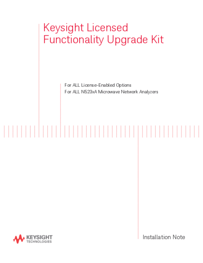Agilent Installation Note 252C Licensed Functionality Upgrade Kit N5235-90110 [15]  Agilent Installation Note_252C Licensed Functionality Upgrade Kit N5235-90110 [15].pdf