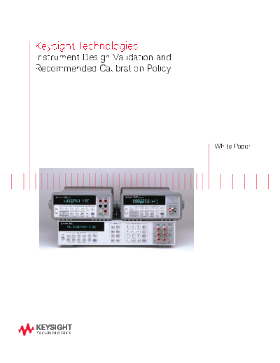 Agilent Instrument Design Validation and Recommended Calibration Policy - White Paper 5991-1314EN c20140528   Agilent Instrument Design Validation and Recommended Calibration Policy - White Paper 5991-1314EN c20140528 [5].pdf